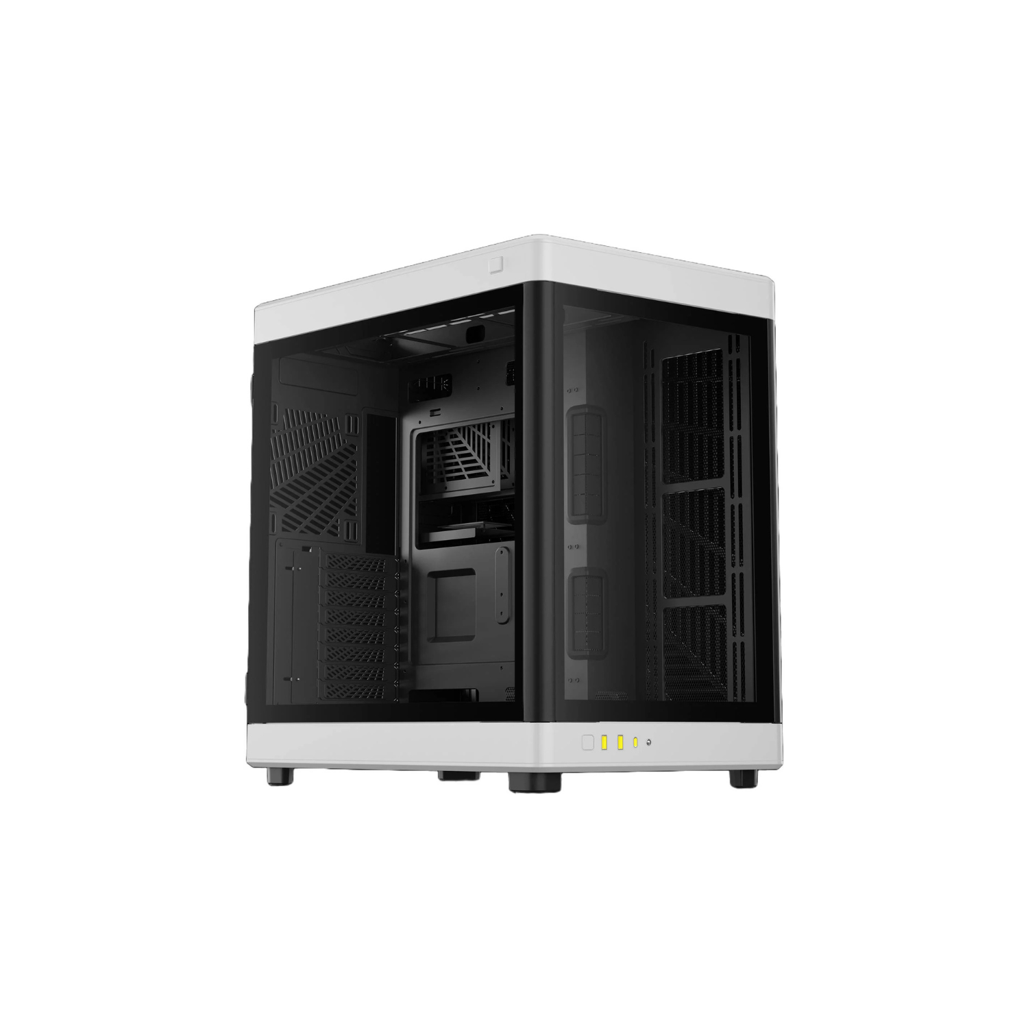 GAMDIAS NESO P1 Black Full Tower Gaming Case – Tempered Glass, High Airflow, ATX/E-ATX Compatible