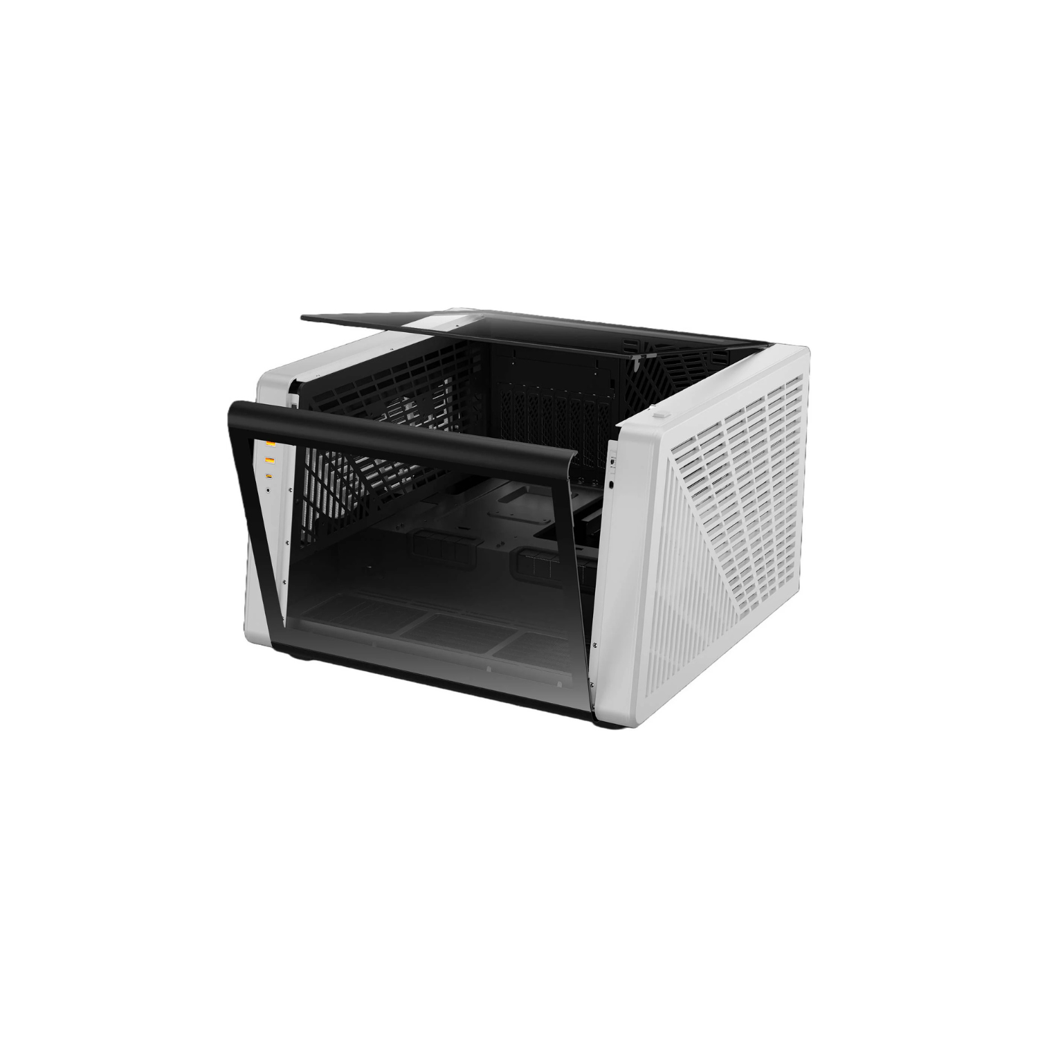 GAMDIAS NESO P1 Black Full Tower Gaming Case – Tempered Glass, High Airflow, ATX/E-ATX Compatible