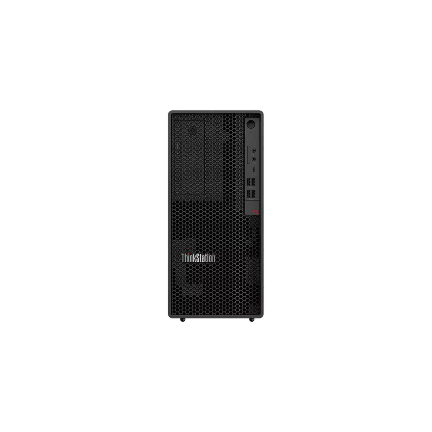 Lenovo Workstation P2 Tower Desktop Computer, 500W, Intel Core i7-13700, 8GB DDR5-4400, 512GB SSD, Integrated Intel UHD Graphics 770, USB Calliope Mouse & English Keyboard,FreeDOS, Black | 30FRS06U00