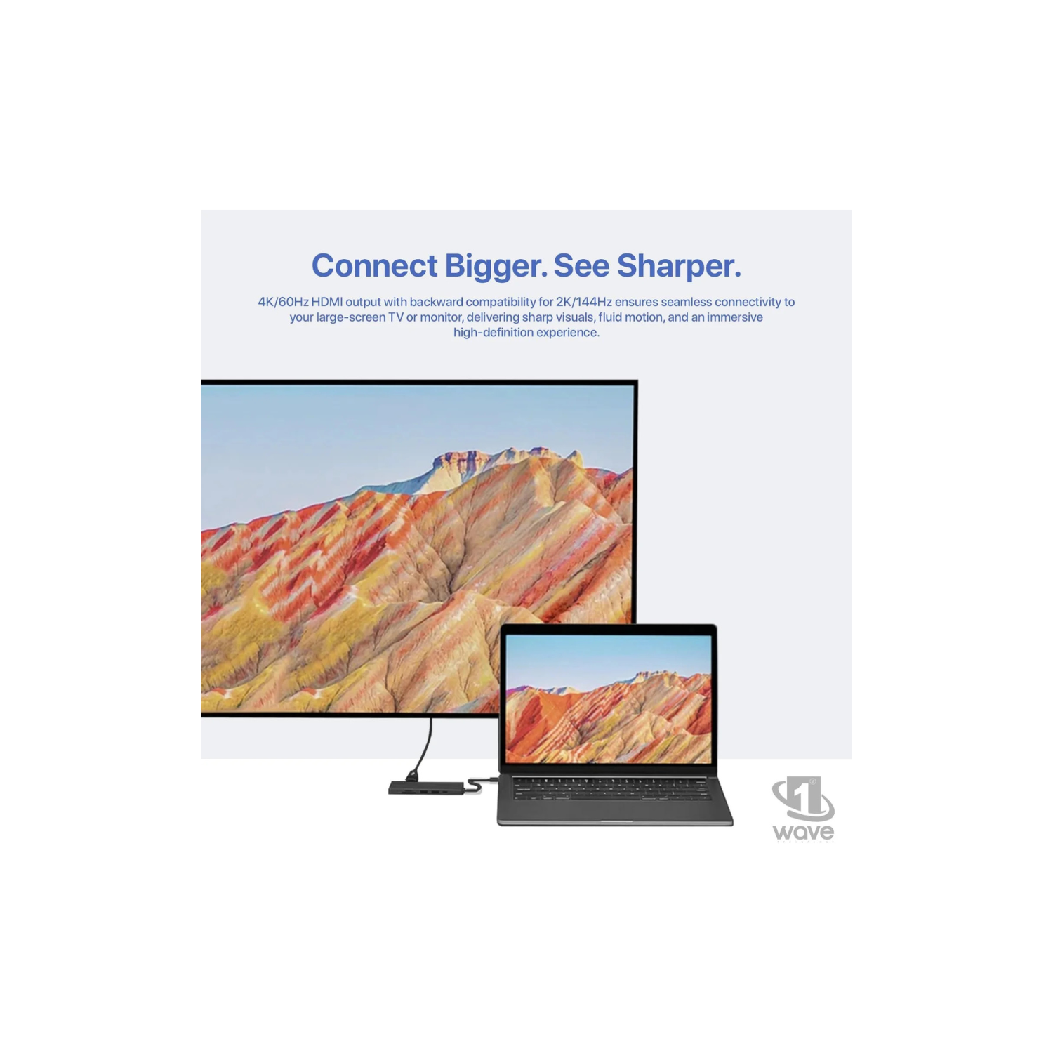 First Wave ProHub 9-in-1 USB-C Dock Hub – 4K HDMI 2.0, 100W PD, RJ45 GbE LAN, USB-C, 2× USB 3.2, USB 2.0, Micro SD & SD Card Slots, Portable Multiport Adapter for Laptop, MacBook, iPad (Metallic Grey)