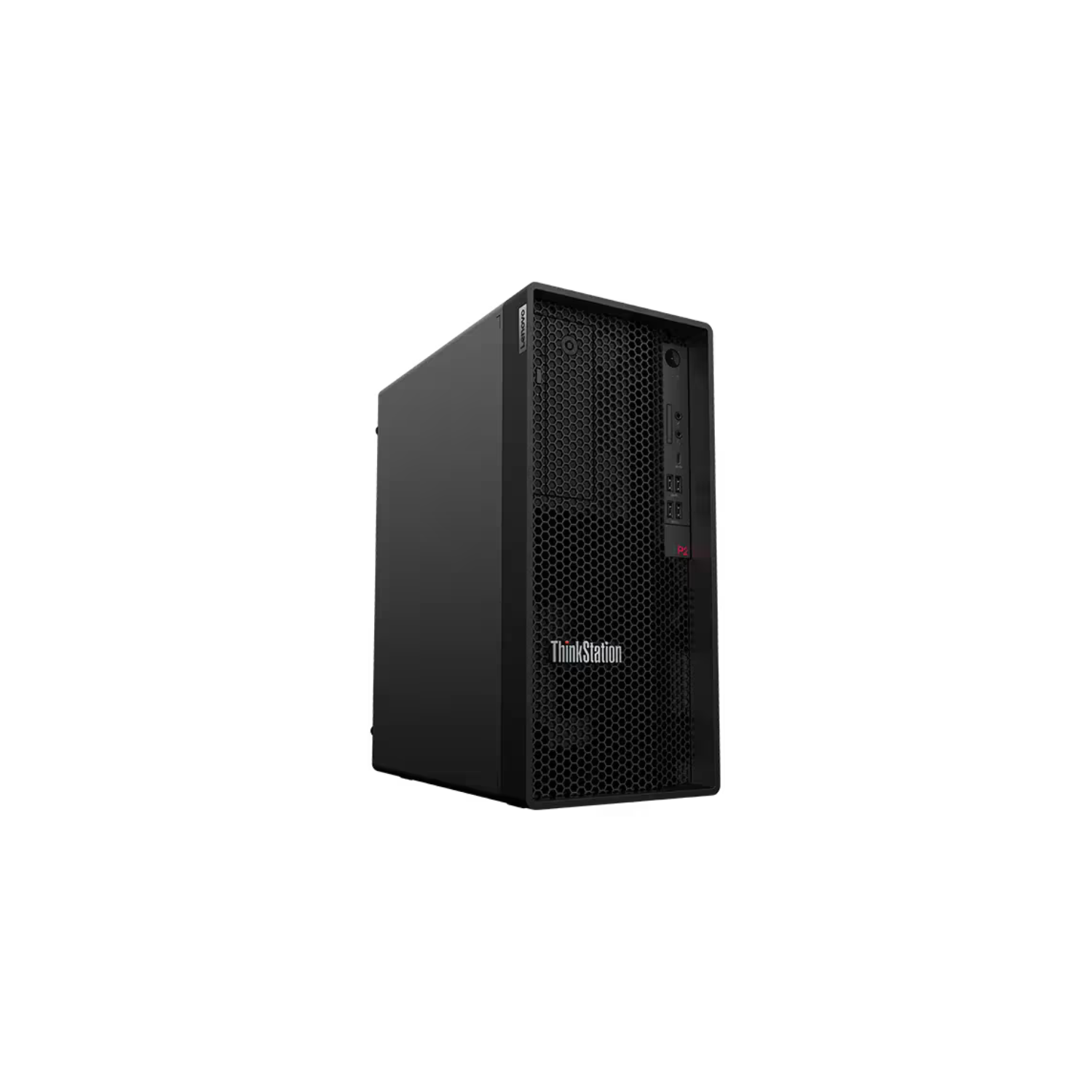Lenovo Workstation P2 Tower Desktop Computer, 500W, Intel Core i7-13700, 8GB DDR5-4400, 512GB SSD, Integrated Intel UHD Graphics 770, USB Calliope Mouse & English Keyboard,FreeDOS, Black | 30FRS06U00