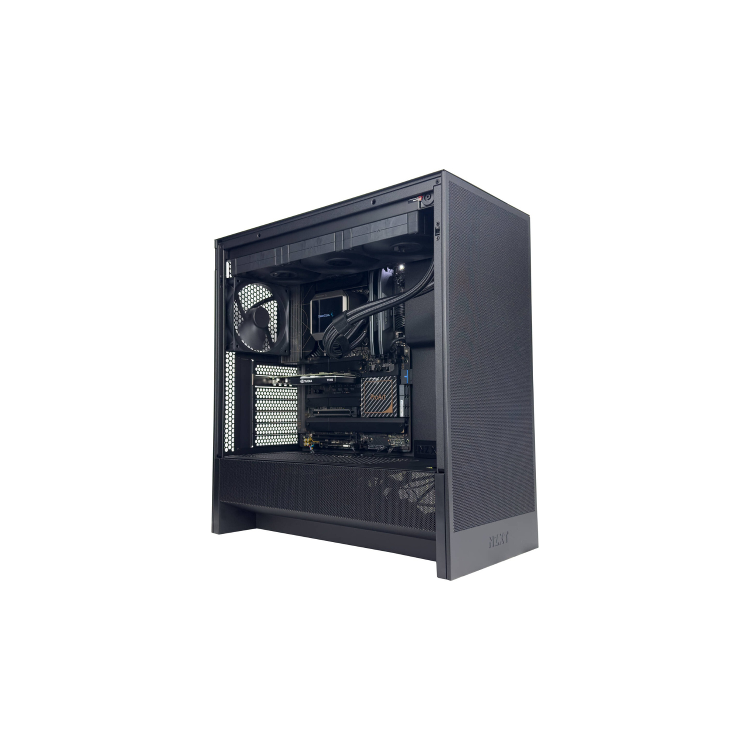 Workstation Tower A4 - Intel Core Ultra 9 285K 24 Cores 24 Threads, NVIDIA RTX A4000 16GB, 64GB DDR5 RAM 6000MHz, 1TB SSD Gen 4, 750W 80 PLUS PSU, 280mm Liquid Cooler, Wi-Fi + BT, Thunderbolt™ 4