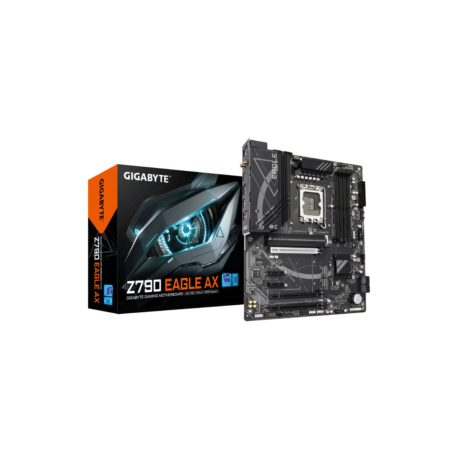 GIGABYTE M/B Z790 EAGLE AX | Z790 Gaming Motherboard with WiFi 6 & High Bandwidth Memory Support