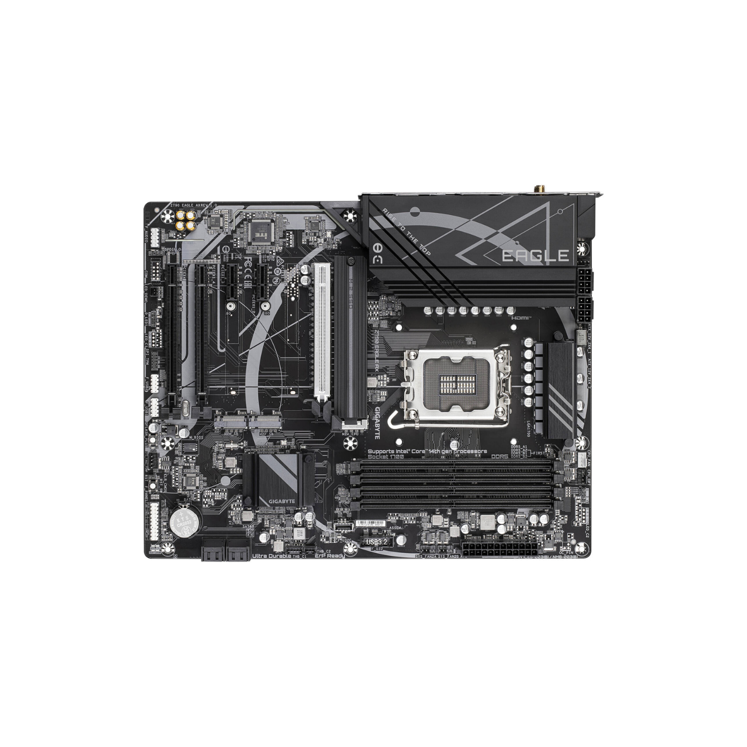 GIGABYTE M/B Z790 EAGLE AX | Z790 Gaming Motherboard with WiFi 6 & High Bandwidth Memory Support