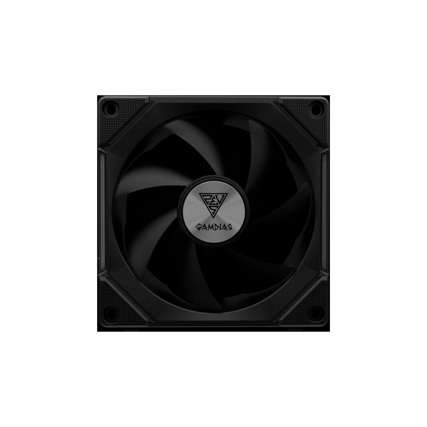 GAMDIAS AEOLUS P2-1203 120mm RGB Cooling Fan – Quiet High Airflow PC Case Fan with RGB Lighting