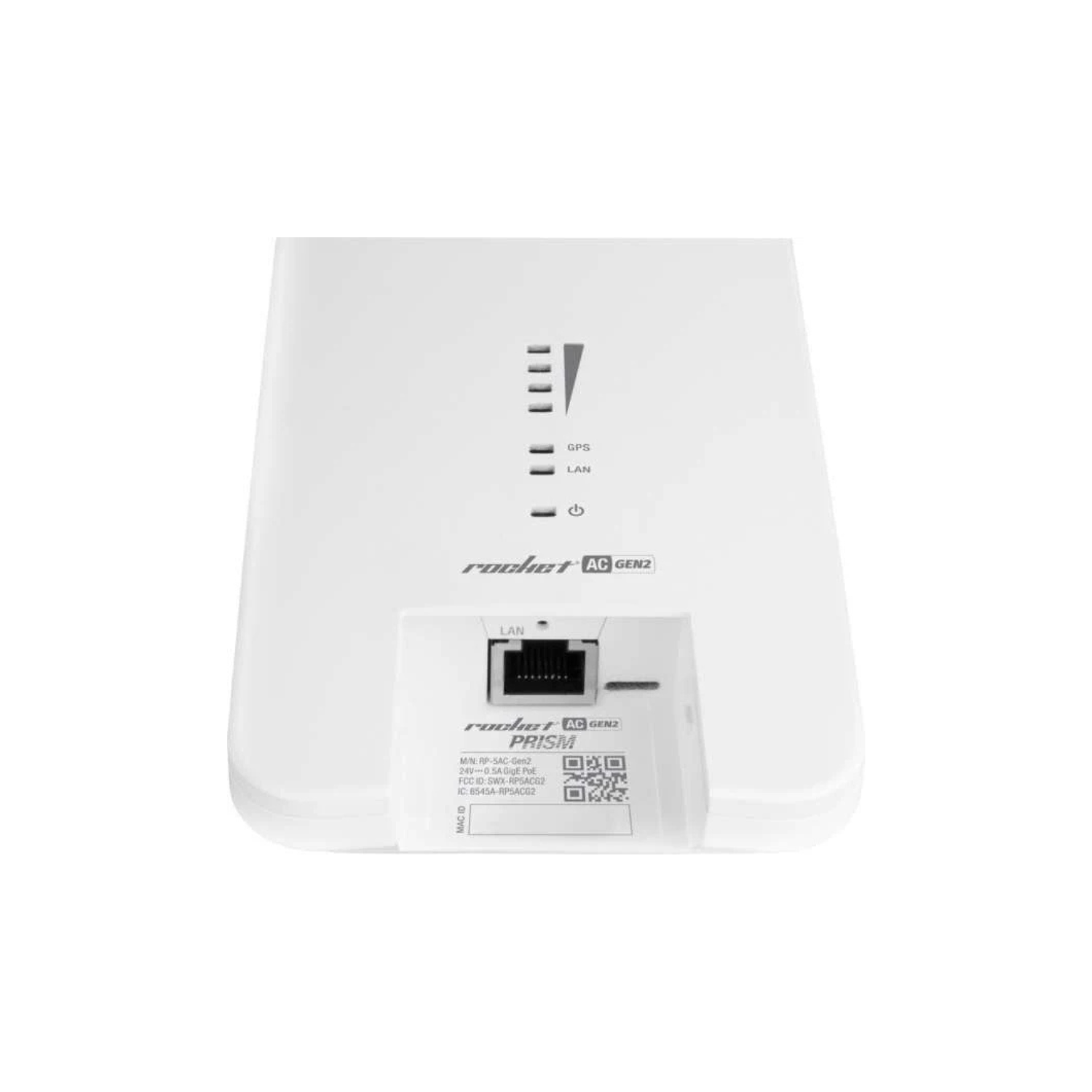 Ubiquiti RP-5AC-Gen2-EU – AirMax AC Rocket 5GHz High-Performance Wireless Access Point, Gigabit Ethernet, Long-Range Point-to-Point, Outdoor Weather-Resistant