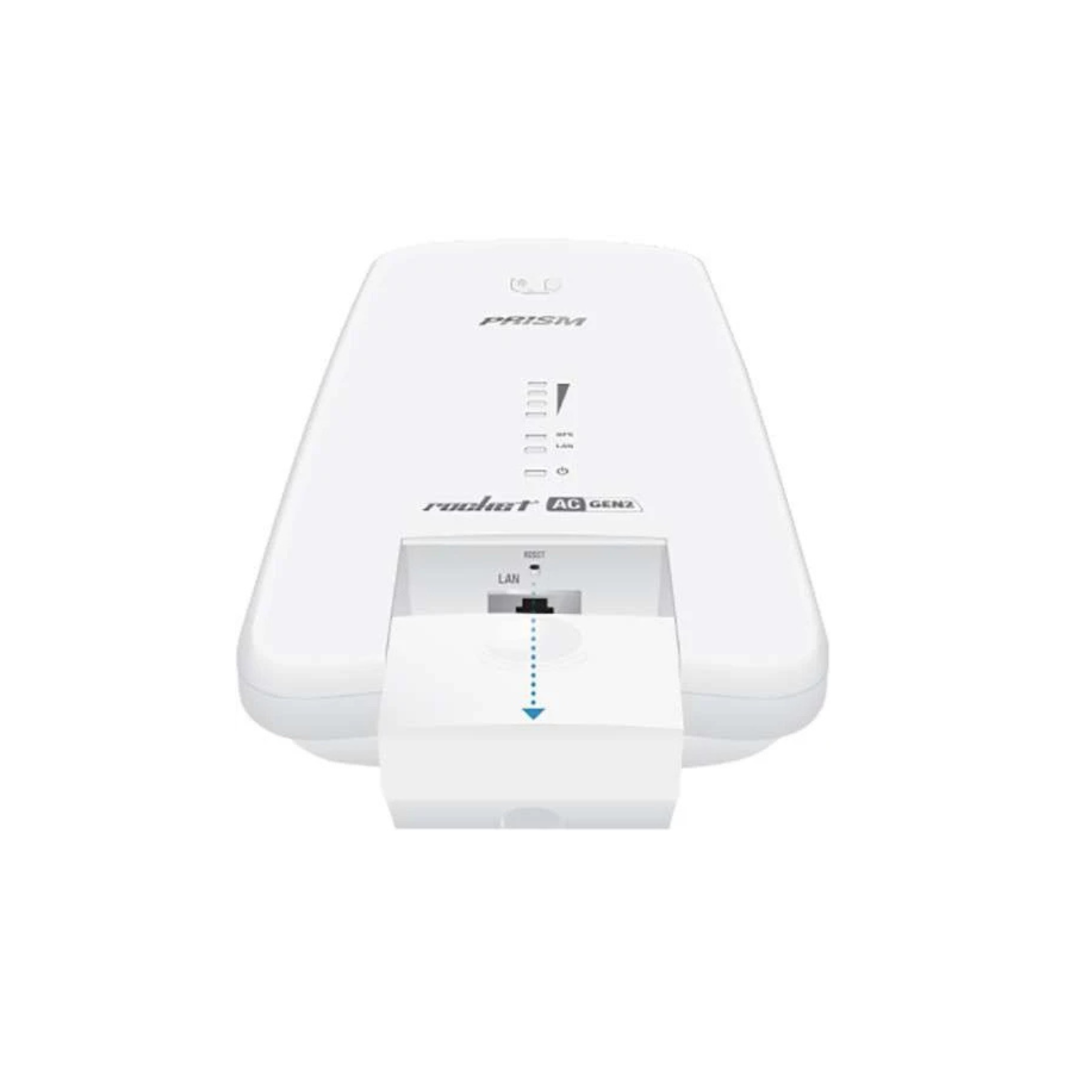 Ubiquiti RP-5AC-Gen2-EU – AirMax AC Rocket 5GHz High-Performance Wireless Access Point, Gigabit Ethernet, Long-Range Point-to-Point, Outdoor Weather-Resistant