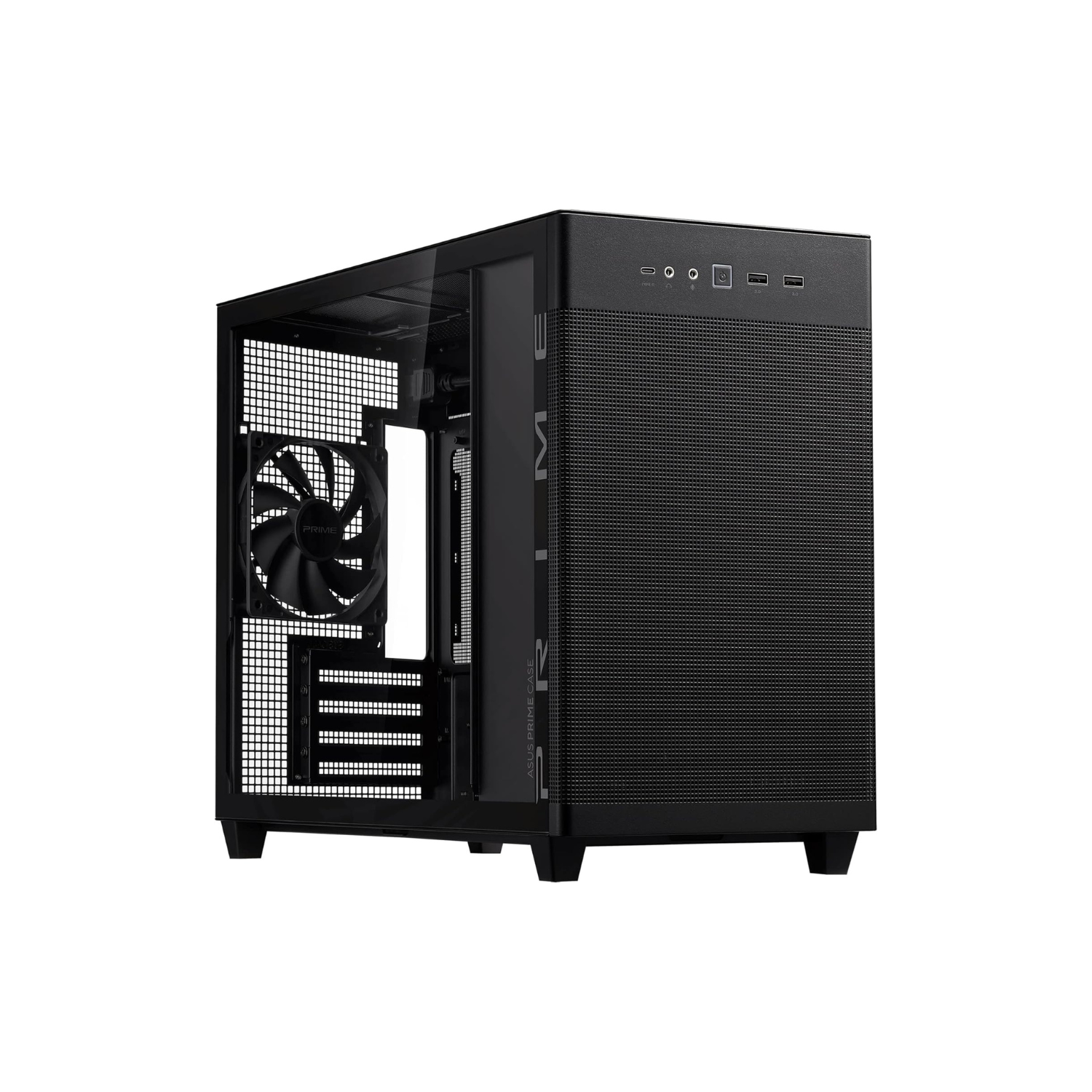 ASUS Prime AP201 TG (Black)   33L MicroATX Tower