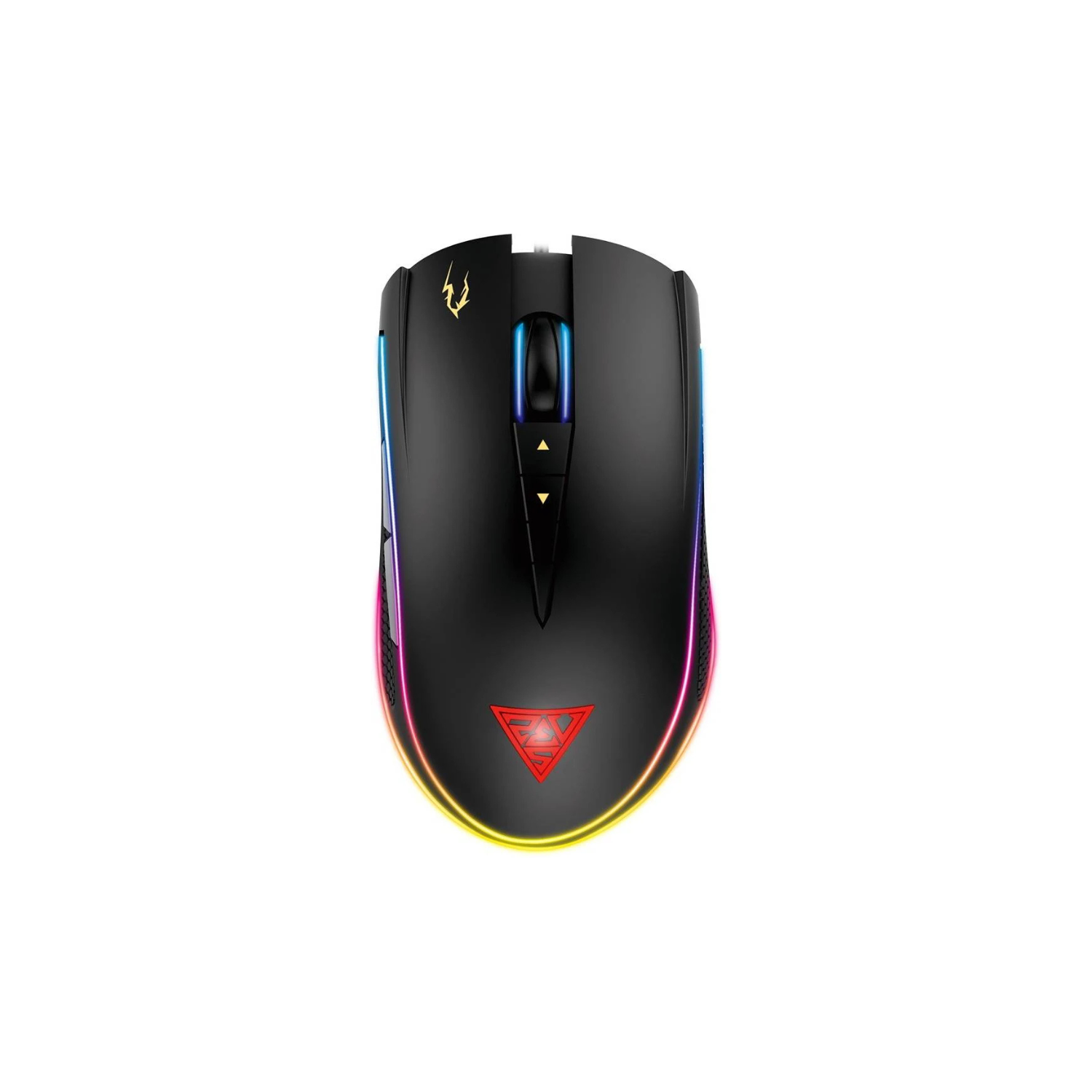 GAMDIAS ZEUS P2 RGB Gaming Mouse – Ergonomic Design, High-Precision Sensor, Customizable DPI, RGB Lighting, Wired for PC & Laptop Gaming