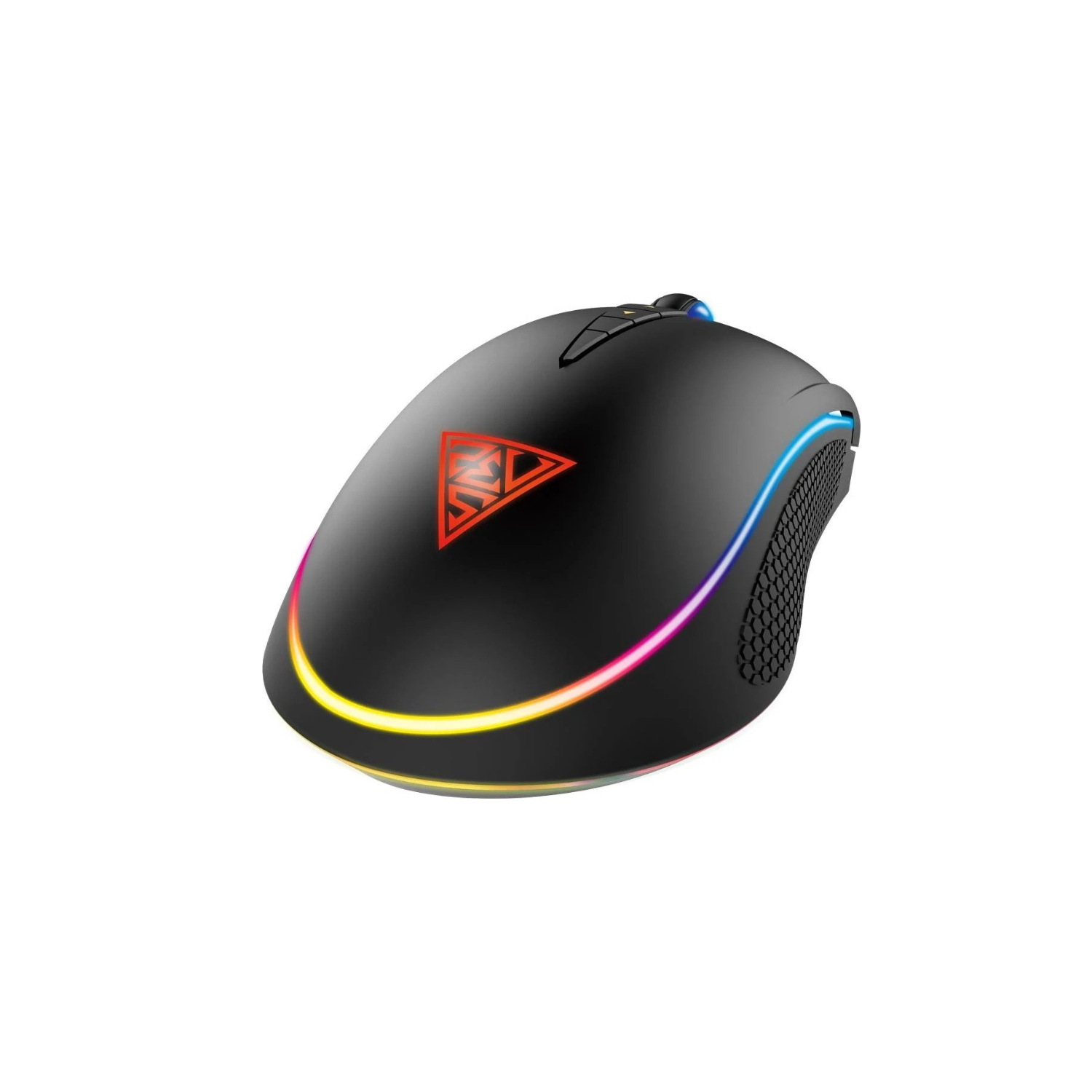 GAMDIAS ZEUS P2 RGB Gaming Mouse – Ergonomic Design, High-Precision Sensor, Customizable DPI, RGB Lighting, Wired for PC & Laptop Gaming