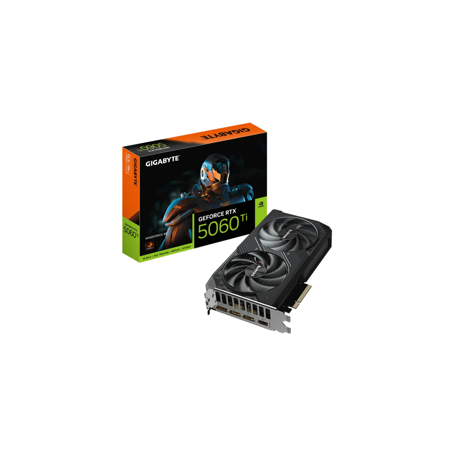 GIGABYTE GeForce RTX 5060 Ti 8GB Graphics Card | GIGABYTE VGA GV-N506TGAMING OC-8GD | Triple Fan Cooling | PCIe 4.0 | HDMI & DisplayPort
