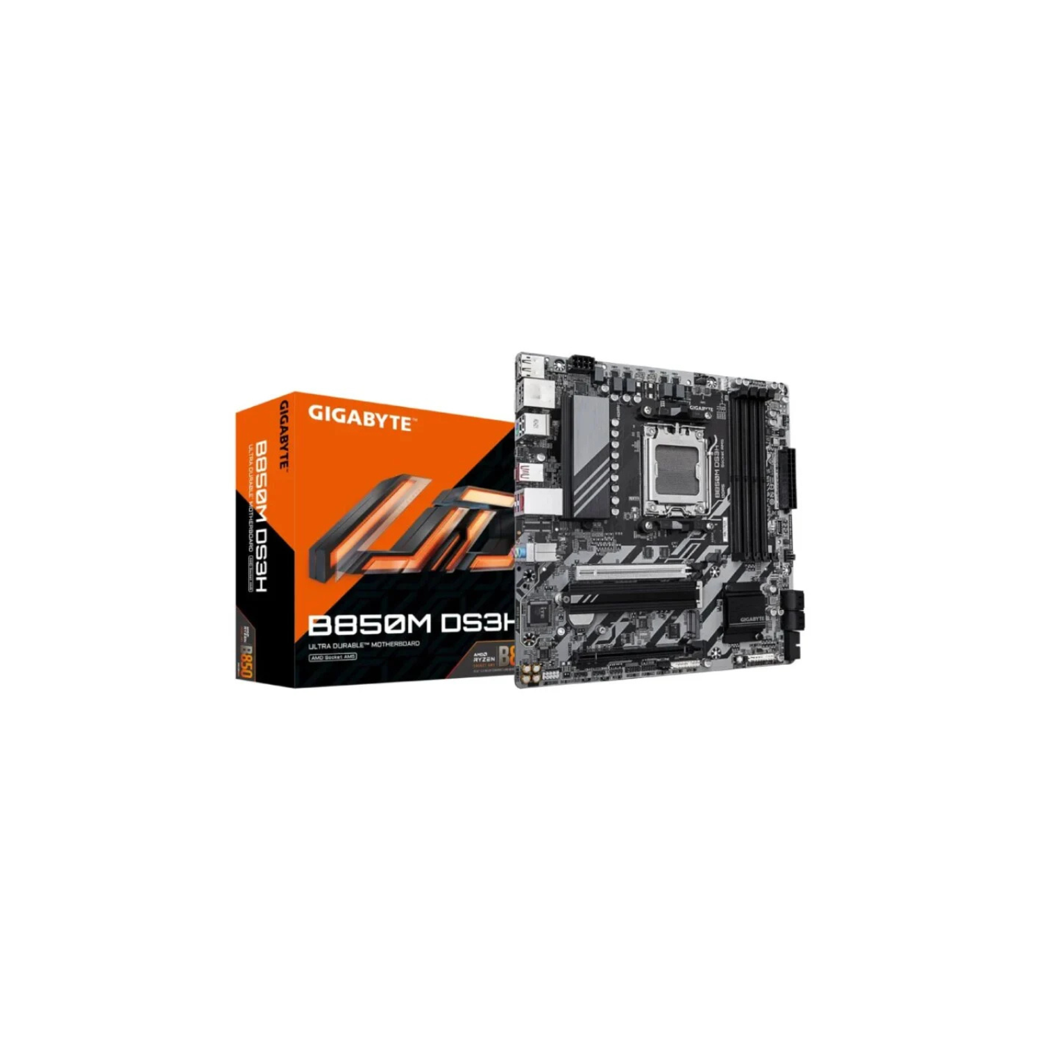 GIGABYTE M/B B850M DS3H |  Gaming Motherboard with High Speed Connectivity & High Bandwidth Memory Support