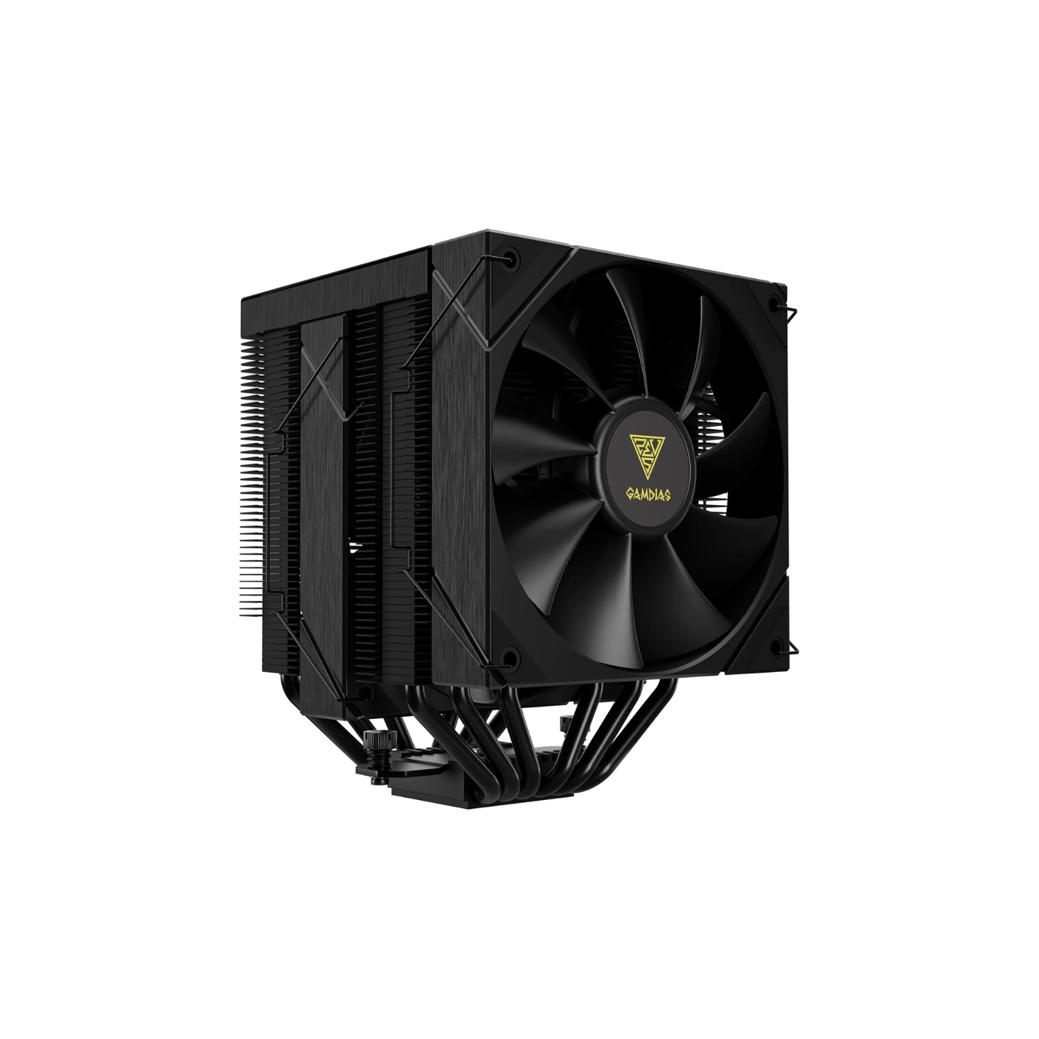 GAMDIAS BOREAS P2-62D CPU Air Cooler – Compact, Silent Cooling, High-Performance for Gaming & Desktop PCs