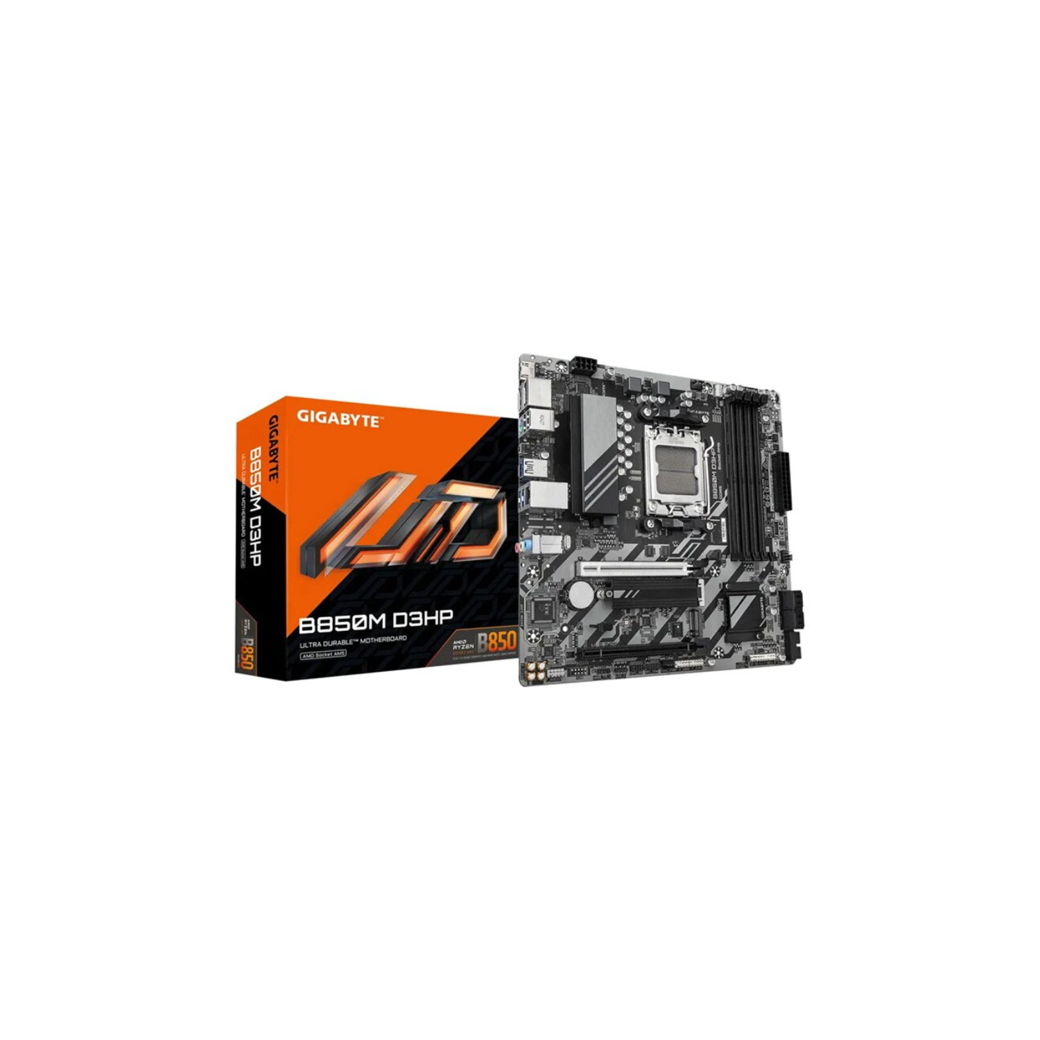 GIGABYTE M/B B850M D3HP |  Gaming Motherboard with High Speed Connectivity & High Bandwidth Memory Support