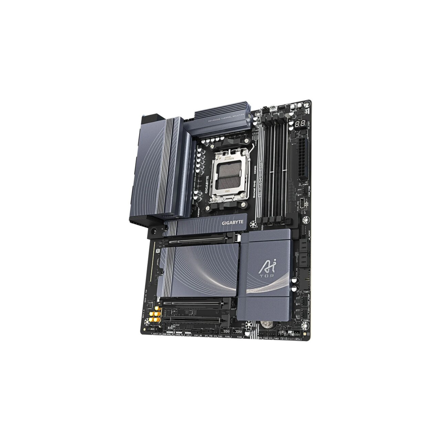 GIGABYTE M/B B850 AI TOP | B850 Gaming Motherboard with High Speed Connectivity & High Bandwidth Memory Support