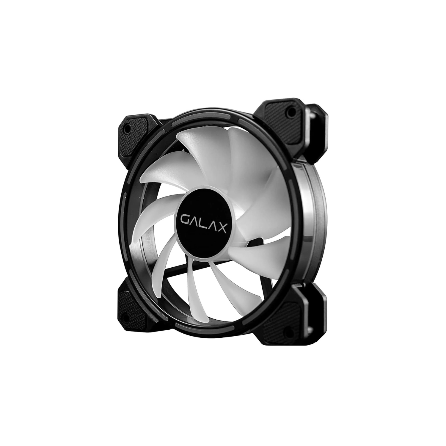 GALAX Vortex Wind-01 120 mm ARGB Case Fan – High-Airflow Silent Hydraulic Bearing Fan, 3-Pin + 5 V Addressable ARGB, Low Noise