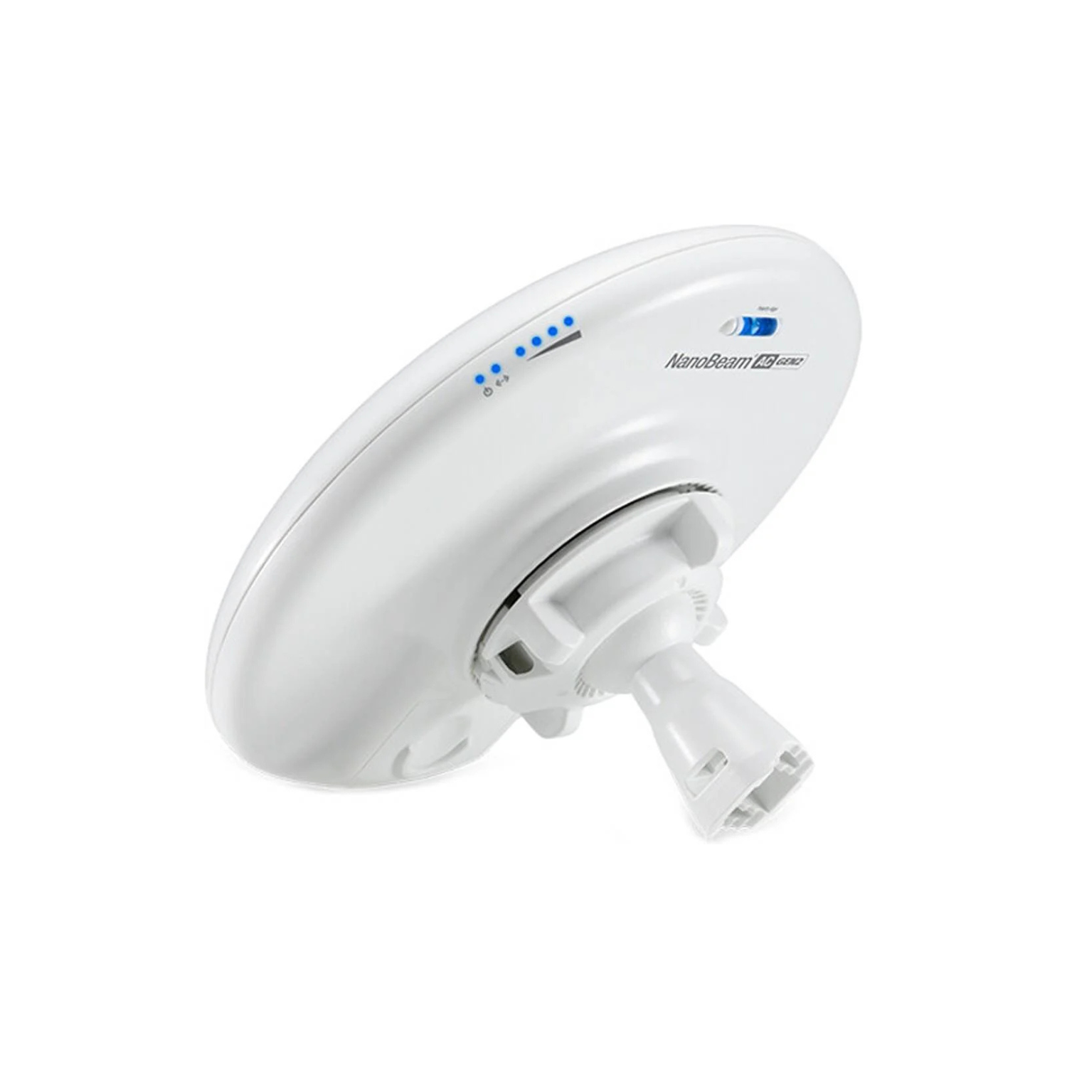 Ubiquiti NBE-5AC-GEN2-EU – NanoBeam AC Gen2 5GHz High-Performance Long-Range Wireless Bridge, AirMax AC, Outdoor Weather-Resistant