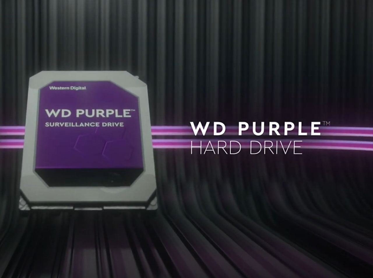 Western Digital Internal Hard Drive HDD Purple Pro Surveillance