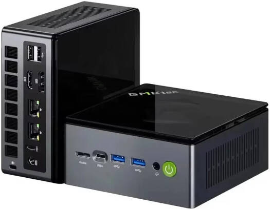 GMKtec NucBox K8 Plus Mini Desktop PC, AMD Ryzen 7 8845HS, 32GB RAM, 1TB SSD, AMD Radeon 780M Graphics, WiFi 6, BT 5.2, Windows 11 Pro, Black | NucBox-K8-Plus