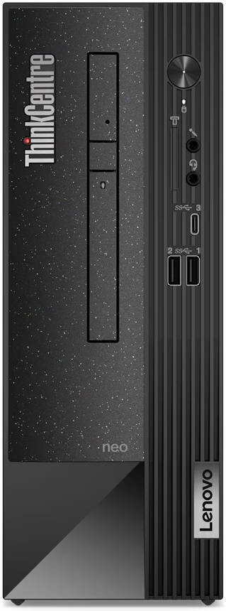 Lenovo ThinkCentre neo 50s SFF Desktop Computer, Intel Core i7-12700 4.9GHz, 8GB RAM 1TB SSD, Intel UHD Graphics 770, DVD?ñRW, USB Calliope ENG-ARB K/B & Mouse, DOS, Black | 11T000HBGR