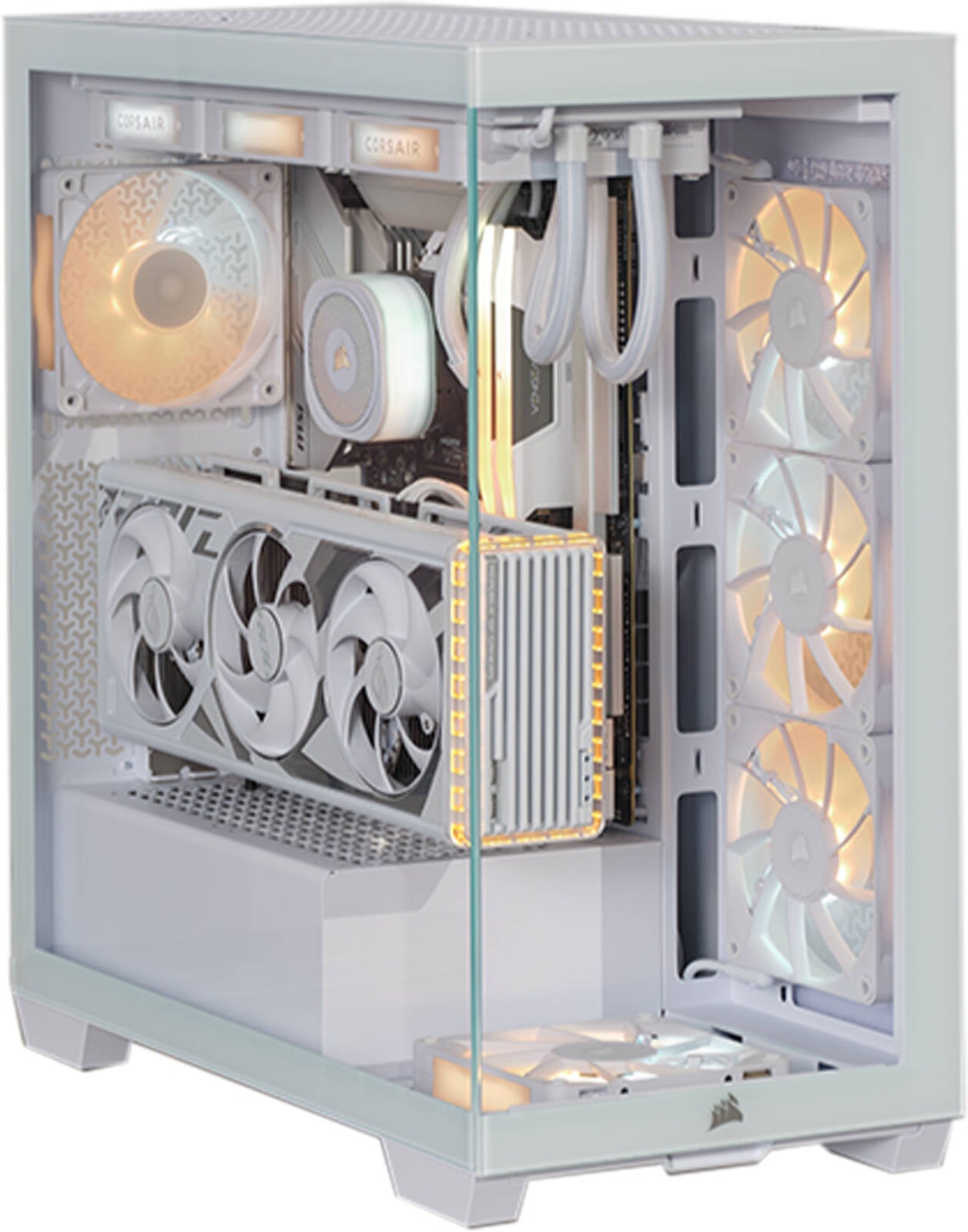 Artic Gaming PC - AMD Ryzen 7 7700X 8 Cores 16 Threads, NVIDIA RTX 4070 12GB, 32GB DDR5 RAM 6000MHz, 2TB SSD Gen 4, 850W 80 PLUS Gold, 360mm Liquid Cooler, Wi-Fi + BT