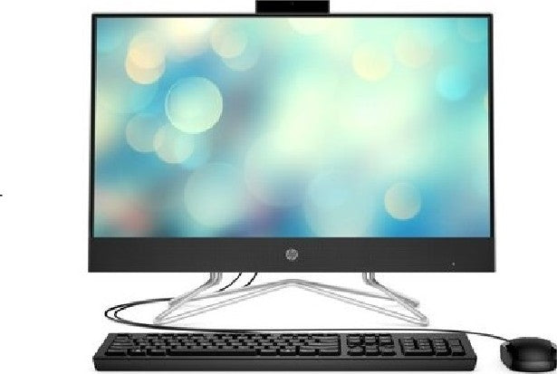 HP 24-DF1005NH 23.8'' FHD All In One Non Touch PC, 11th Gen Intel Core i5-1135G7, 8GB RAM, 256GB SSD, DVDRW, DOS, Intel Iris Xe Graphics, Jet Black | 2N1F5EA