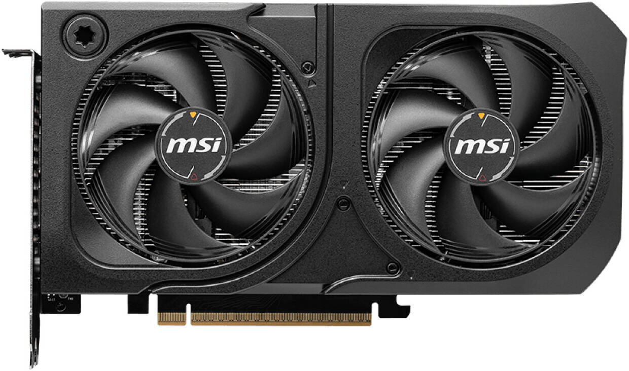 MSI GeForce RTX 5060 Ti 16GB SHADOW 2X OC PLUS Graphics Card – Dual Fan Cooling, DLSS 3.5, Ray Tracing, Overclocked GPU for Gaming & Creation