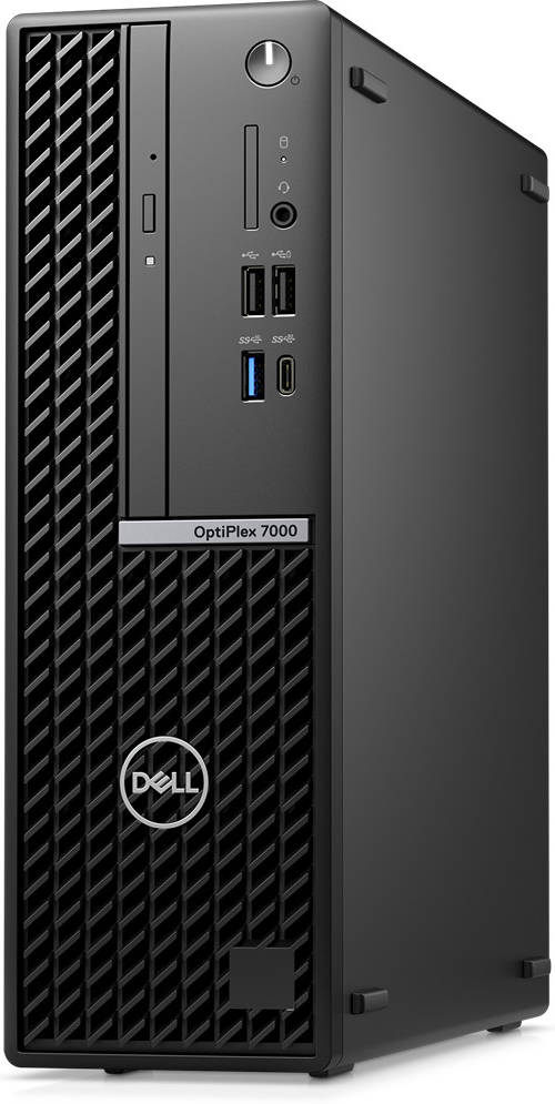 Dell OptiPlex 7000 SFF PC, Intel Core i7-12700 Processor, 8GB DDR4 RAM, 1 TB HDD + 1TB SSD  Storage, Intel UHD Graphics 630, DVD RW, Keyboard & Mouse, Ubuntu OS, Black | CTOO7000SFFi74G_U