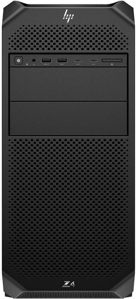 HP Z4 G5 Workstation Desktop PC, Intel Xeon W3-2423, 16GB DDR5 RAM, 512GB SSD, DVD-ODD, NVIDIA RTX A4000 16GB, Wi-Fi + BT, USB 320 Wired K/B & Mouse, Windows 11 Pro, Black | Z4 G5