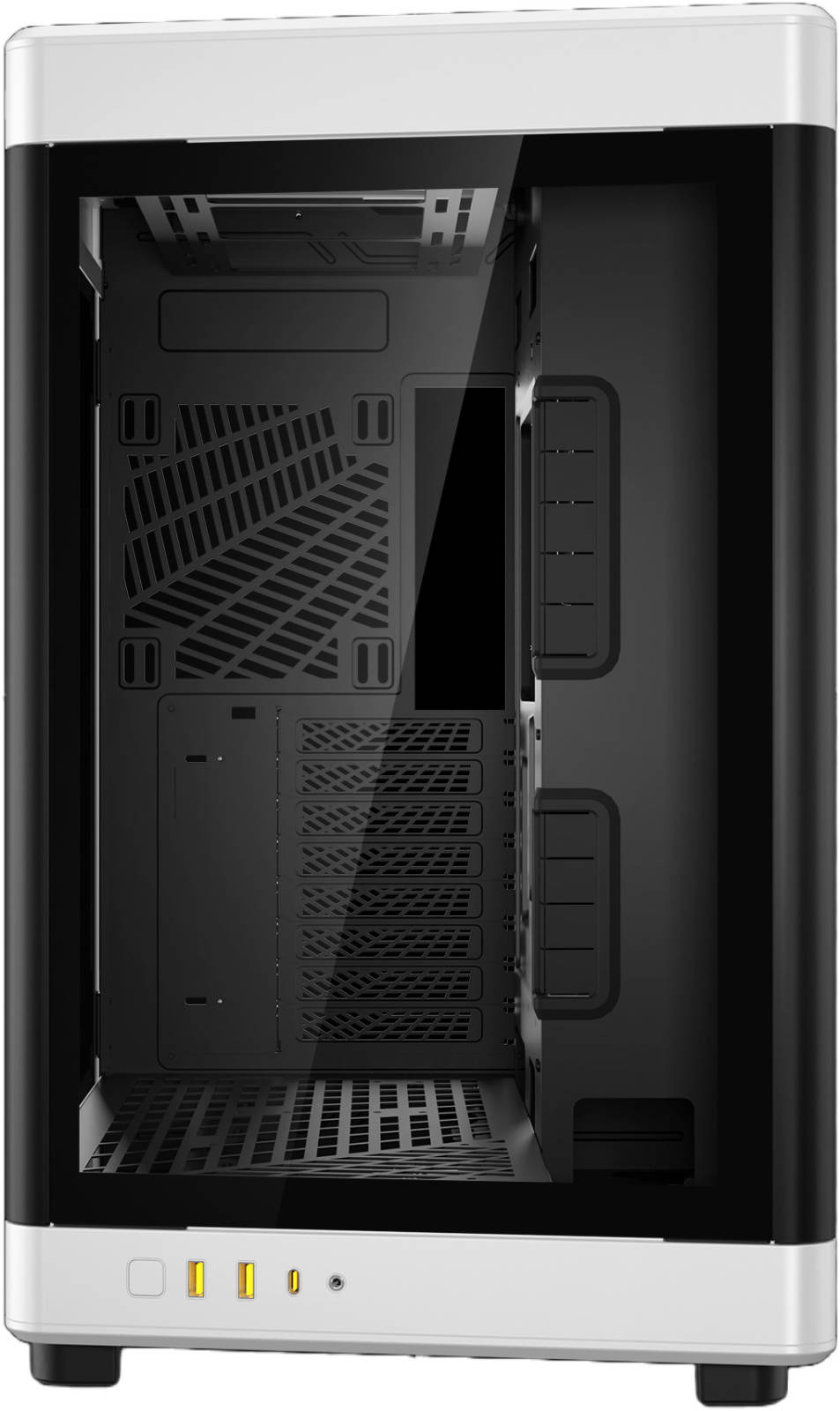 GAMDIAS NESO P1 Black Full Tower Gaming Case – Tempered Glass, High Airflow, ATX/E-ATX Compatible