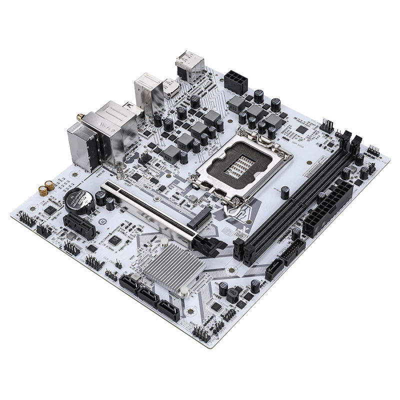 Colorful BATTLE-AX H610M-GHA WIFI D5 V20 Micro-ATX Motherboard – Intel H610, LGA1700, DDR5, PCIe 4.0, M.2 Slots, WiFi 6, High-Performance Gaming Board