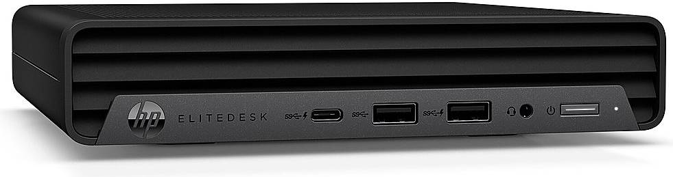 HP Elitedesk 805 G6 SFF Desktop Mini PC, AMD R5 Pro 3.7 GHz, 16GB RAM,  256GB SSD,  AMD Radeon Vega 7 Graphics, 64 GB Max Memory Capacity, Windows 10 Pro Home, Black | 3E4B8US#ABA