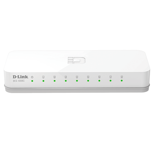 DLINK 8 PORT SWITCH - 1.6 Gbps