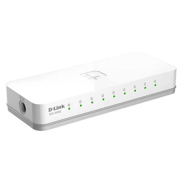 DLINK 8 PORT SWITCH - 1.6 Gbps