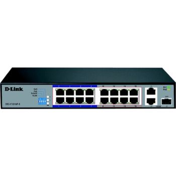 DLINK 16 PORT POE UNMANAGED - 5.2 Gbps