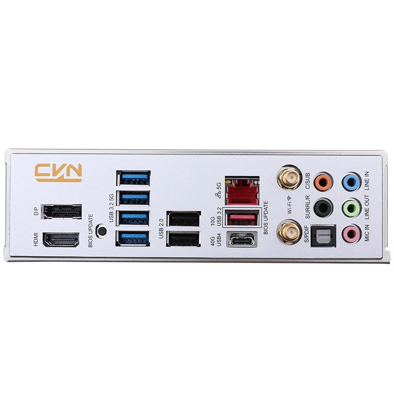 Colorful CVN X870 ARK FROZEN V14 ATX Motherboard – AMD X870, AM5 Socket, DDR5, PCIe 5.0, M.2 Slots, WiFi 6, High-Performance Gaming & Overclocking Board