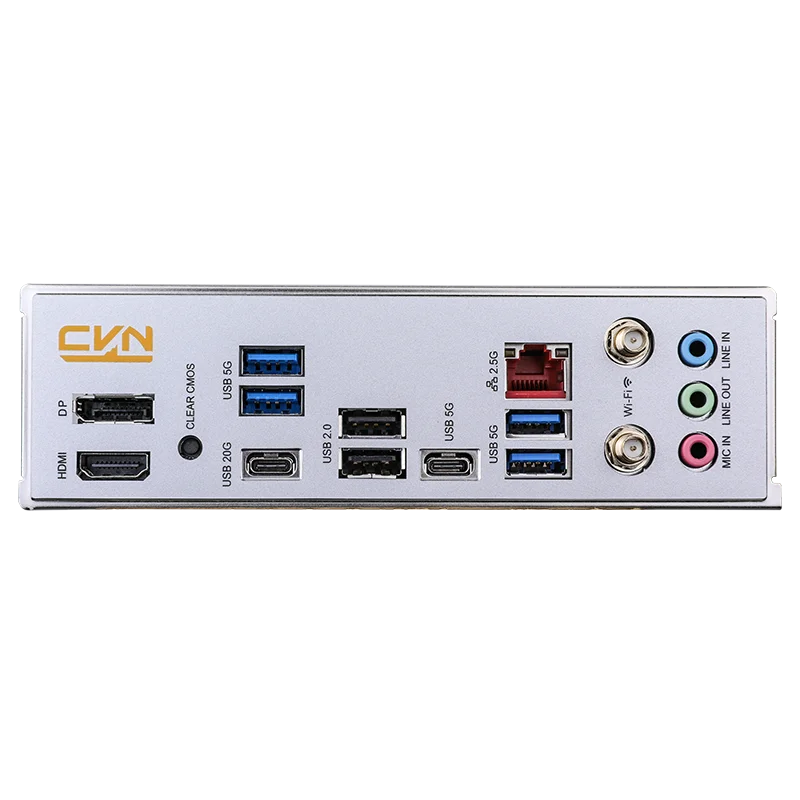 Colorful CVN B860I GAMING FROZEN V20 Mini-ITX Motherboard – Intel B860, LGA 1700, DDR5/DDR4, PCIe 5.0, M.2 Slots, WiFi 6, High-Performance Gaming Board, Frozen Design