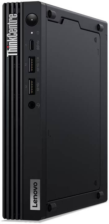 Lenovo ThinkCentre M70q Gen 4 Desktop Computer, Intel Core i5-13400T, 8GB RAM, 512GB SSD, Intel UHD Graphics 730, ENG-ARAB Keyboard with Mouse, Wi-Fi & BT Connectivity, FreeDOS, Black | 12E3003EGR