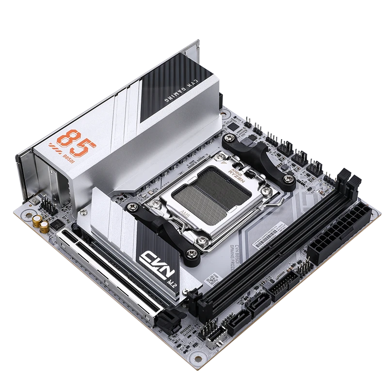 Colorful CVN B850I GAMING FROZEN V14 Mini-ITX Motherboard – AMD B850, AM5 Socket, DDR5, PCIe 5.0, M.2 Slots, WiFi 6, Compact High-Performance Gaming Board