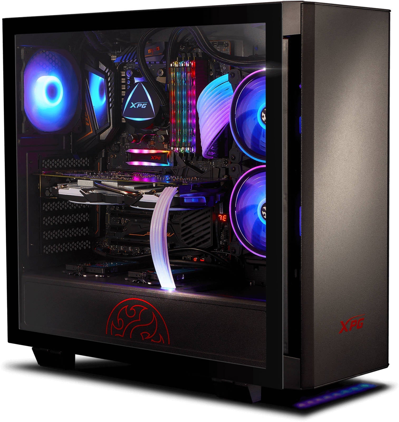 Invader Gaming PC - AMD Ryzen 5 7600X 6 Cores 12 Threads, AMD Radeon RX 6900 XT 16GB, 32GB DDR5 RAM 6000MHz, 1TB SSD Gen 4, 850W Platinum PSU, 240mm Liquid Cooler, Wi-Fi + BT