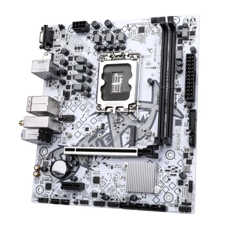 Colorful BATTLE-AX H610M-E WIFI V20 Micro-ATX Motherboard – Intel H610, LGA 1700, DDR4, PCIe 4.0, M.2 Slots, WiFi 6, High-Performance Gaming & Productivity Board