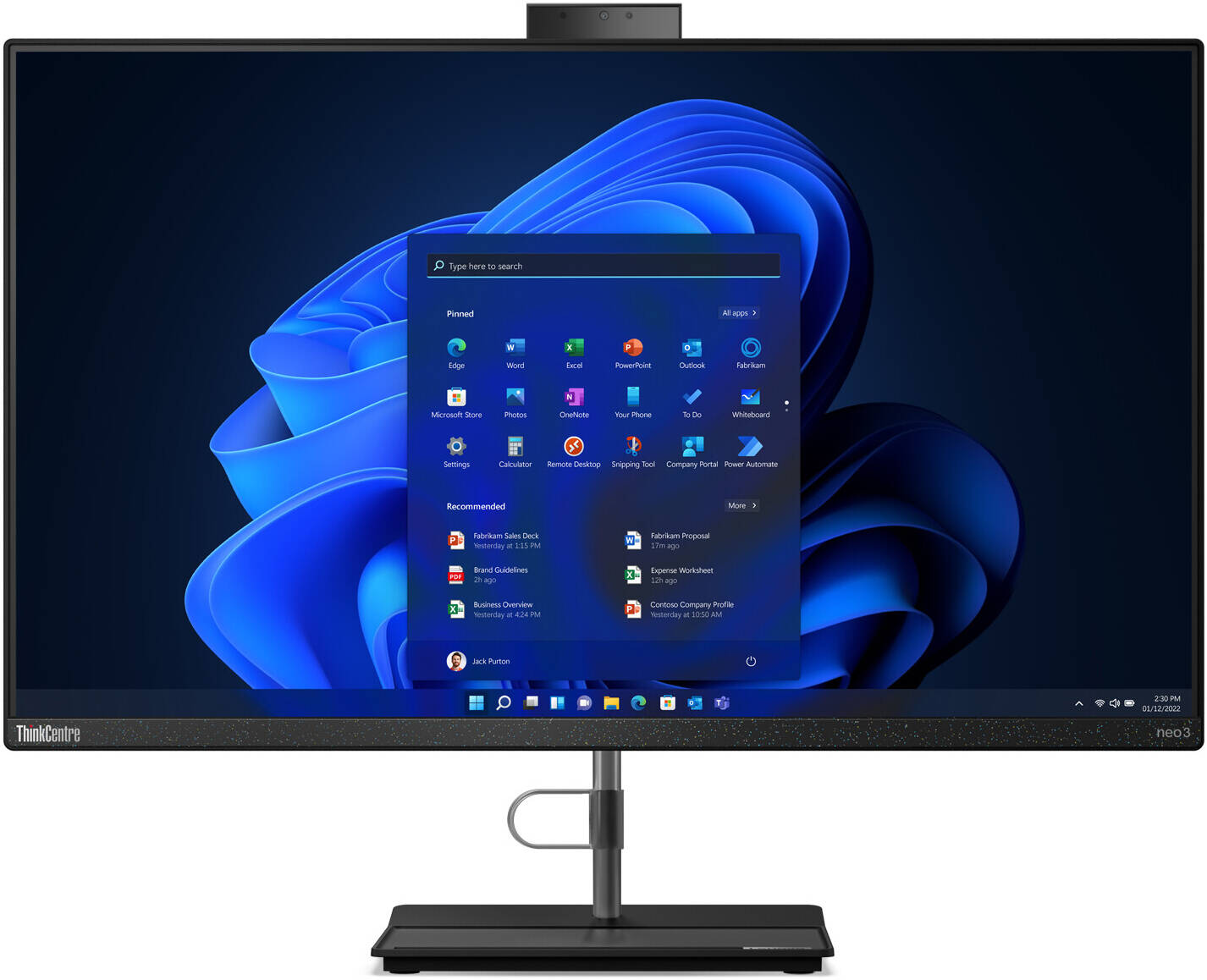 Lenovo ThinkCentre neo 30a 27 Gen 4 AIO PC, 27" FHD IPS Display, Intel Core i7-13620H, 8GB RAM, 512GB SSD, Intel UHD Graphics, ENG-ARB USB Calliope K/B & Mouse, FreeDOS, Black | 12JU001JGR