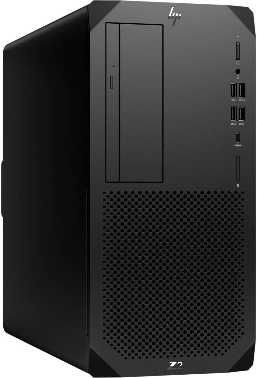 HP Z2 G9 Tower Workstation, Intel Core i9-13900K 3.0GHz CPU, 16GB DDR5 RAM, 1TB NVMe M.2 SSD, Multi DVDRW, HP USB KB + Wired Mouse, Win 11 Pro, Black | HP Z2-G9-16G