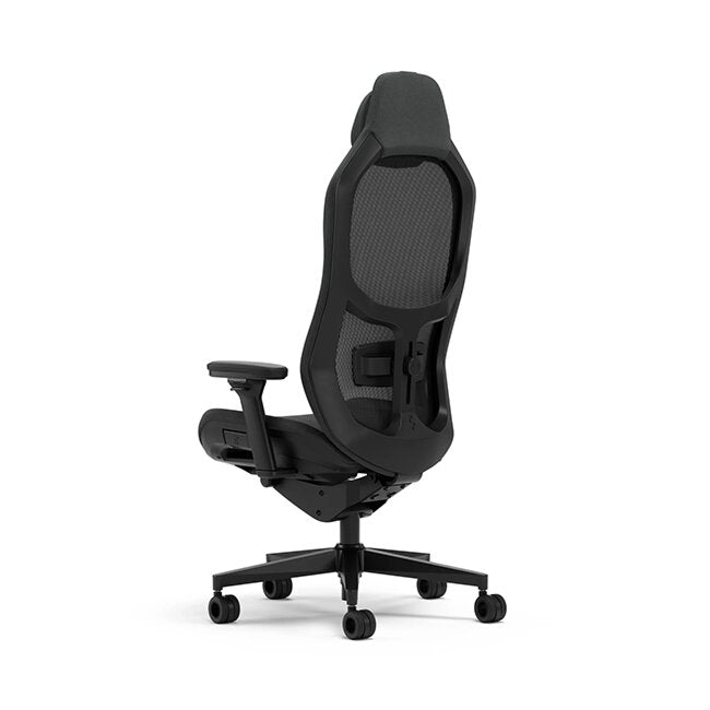 Fractal Design Refine Mesh Dark Chair – Ergonomic Office & Gaming Chair with Breathable Mesh