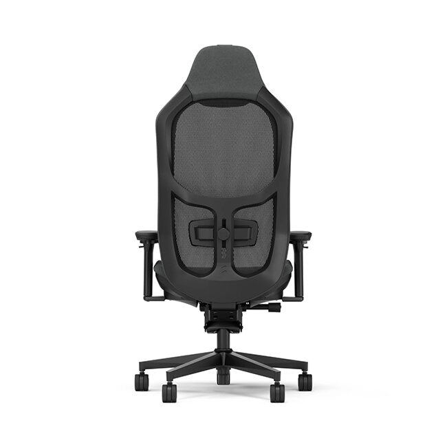 Fractal Design Refine Mesh Dark Chair – Ergonomic Office & Gaming Chair with Breathable Mesh
