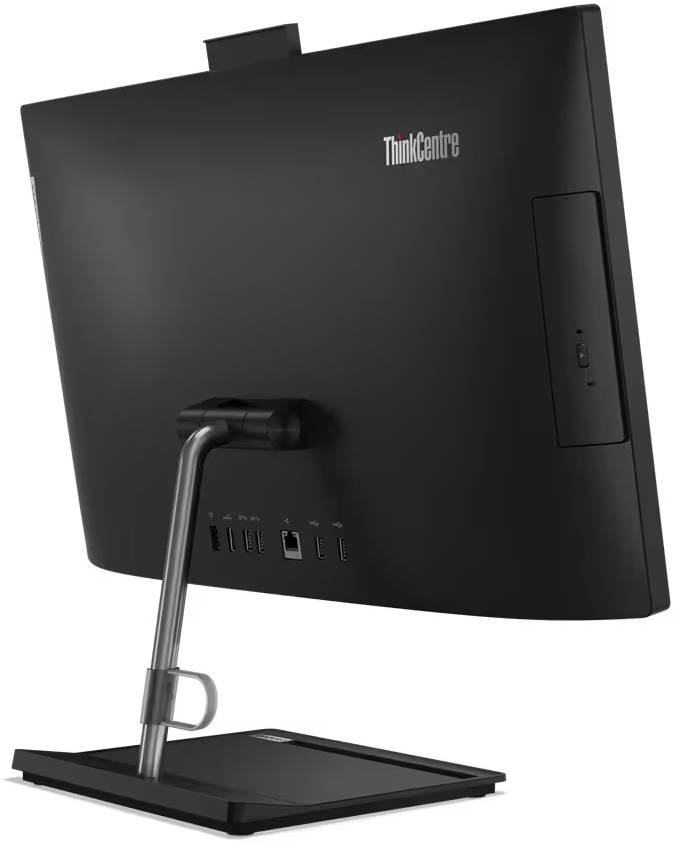 Lenovo ThinkCentre Neo 30a 24 AIO Desktop PC, 23.8" FHD IPS, Intel Core i7-1260P CPU, 8GB RAM, 512GB SSD, Intel Iris Xe Graphics, USB Black Calliope Mouse & ENG/ARAB K/B, FreeDOS, Black | 12B000E6AX