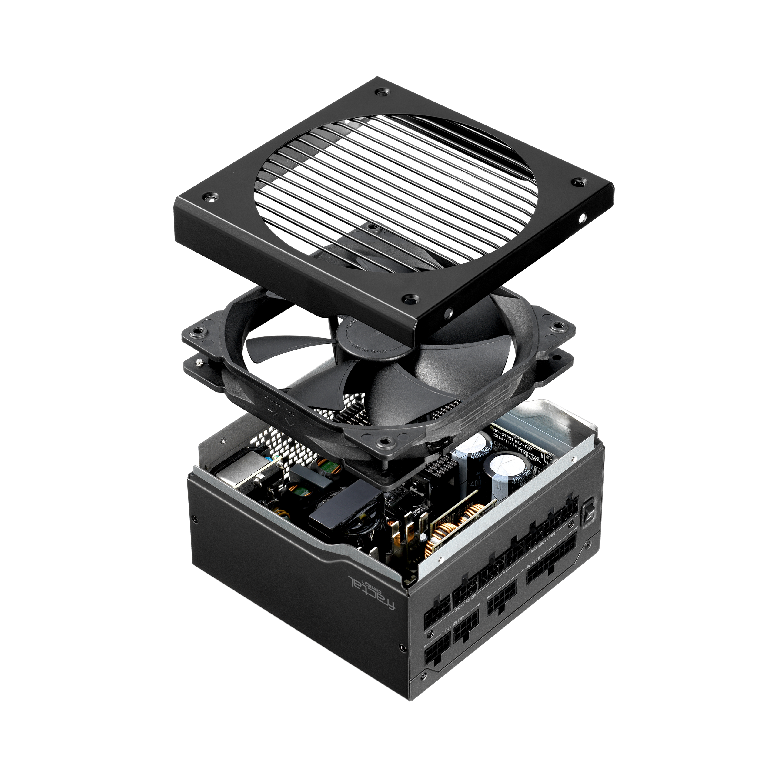 Fractal Design ION+ 760P 760W Fully Modular Platinum Power Supply – High-Efficiency PC PSU with Silent Operation