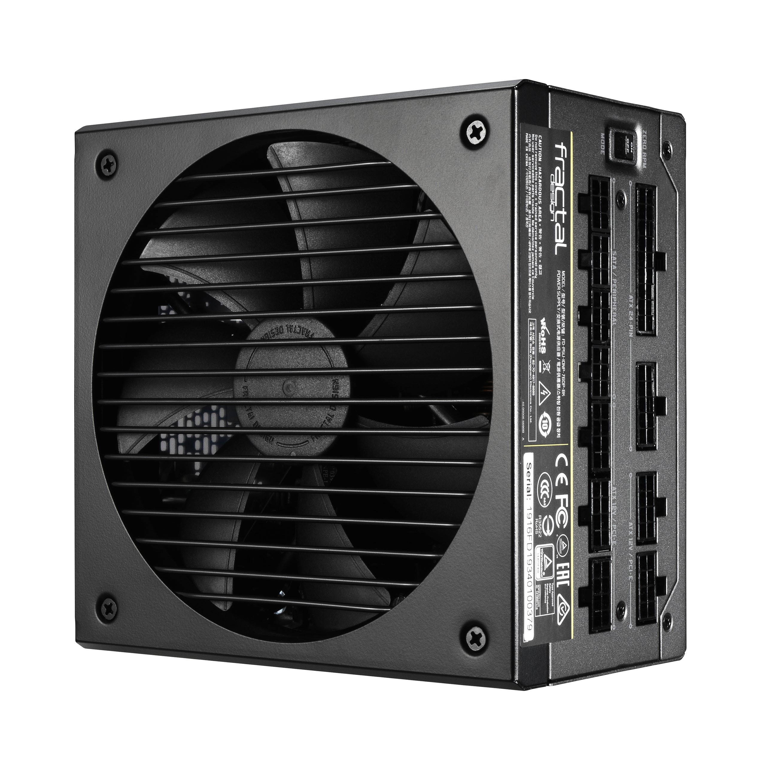 Fractal Design ION+ 760P 760W Fully Modular Platinum Power Supply – High-Efficiency PC PSU with Silent Operation