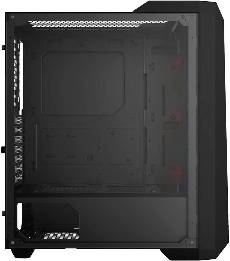 GAMDIAS TALOS E3 White Mid Tower Gaming Case – High Airflow, RGB Compatible, Tempered Glass, ATX/Micro-ATX