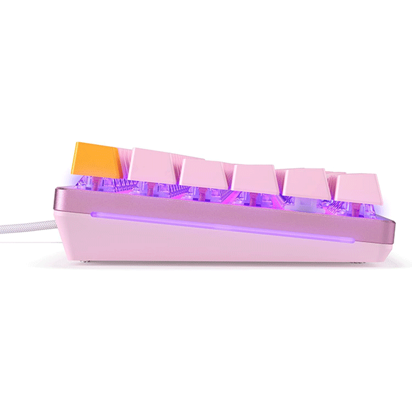 KEYBOARD GLORIOUS FOX SWITCHES MECHANICAL-PINK